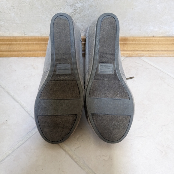 Toms Suede Wedge Bootie - Picture 7 of 7